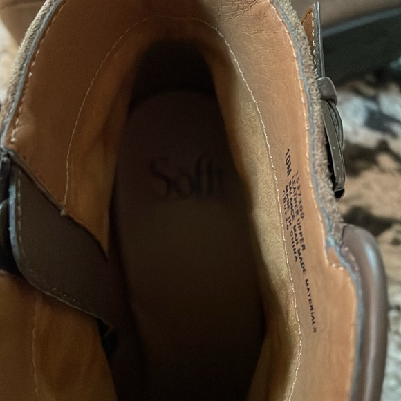 Soft size 10 brown suede bootie - Picture 5 of 7